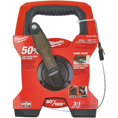 Afbeelding van Milwaukee meetband LTO op haspel klasse 2 (30mtr)