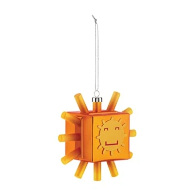 Afbeelding van Alessi kerstbal Palle Quadrate Sun Flake Multi color / Glas