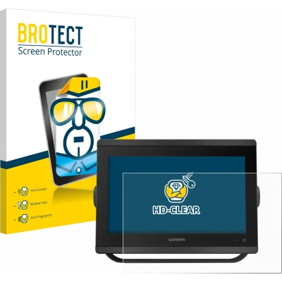 Afbeelding van BROTECT Screenprotector voor Garmin GPSMAP 8412 xsv Folie Beschermfolie transparant