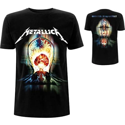 Afbeelding van Metallica Exploded Heren T shirt XL Zwart