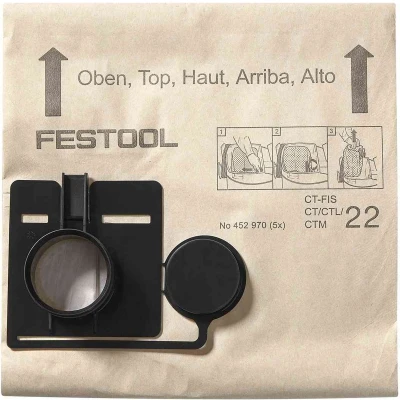 Afbeelding van Festool Filterzak FIS CT 22 /5 452970