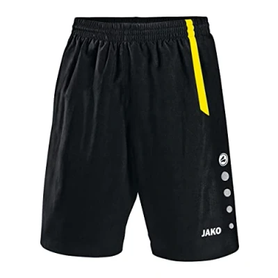 Afbeelding van Short Turin Zonder binnenslip Zwart/citroen / 128