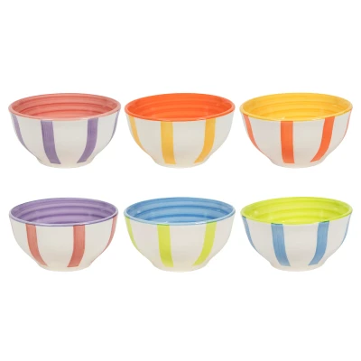 Afbeelding van Cookinglife Soepkommen / Kommen Summer Vibes ø 14 cm 6 Stuks