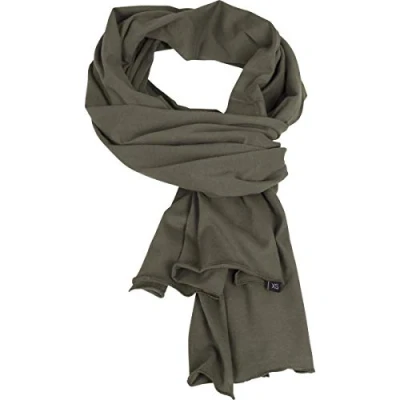 Afbeelding van Build your Brand Jersey Scarf BY063 OLIVE