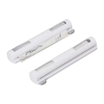 Afbeelding van Relaxdays rolhouder keuken rollenhouder huishoudfolie aluminiumfolie houder 2 stuks