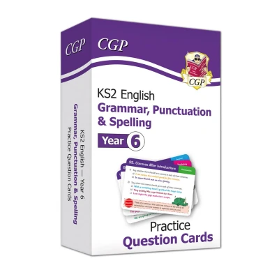 Afbeelding van New KS2 English Practice Question Cards: Grammar, Punctuation &amp; Spelling Year 6