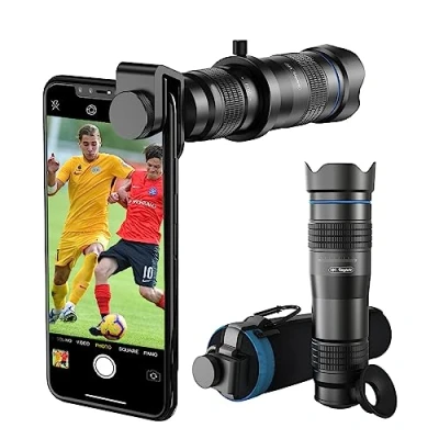 Afbeelding van Apexel 28 x HD krachtige cameralenset voor telefoon, werkt met iPhone, Samsung Pixel, Android en alle smartphones
