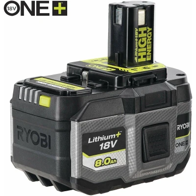 Afbeelding van RYOBI RB1880T 18V ONE+ Lithium+ HIGH ENERGY accu 8 Ah 5133006264