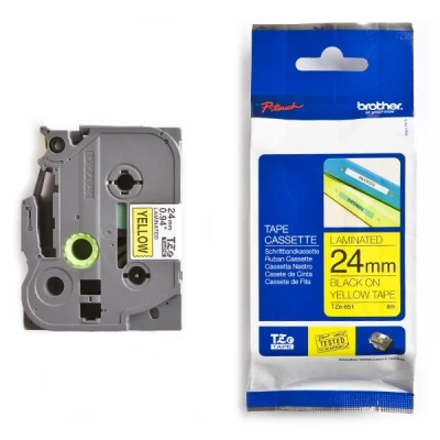 Image de Brother Rouleau (24 cm x 8 m) ruban laminé pour P Touch PT 1400 1600 1650 2430 2600 2610 2700 2710 2730 3600 9600 9700 9800
