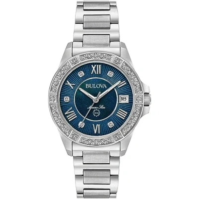 Afbeelding van Bulova Marine Star 96R215 Horloge Staal Zilverkleurig Ø 32 mm