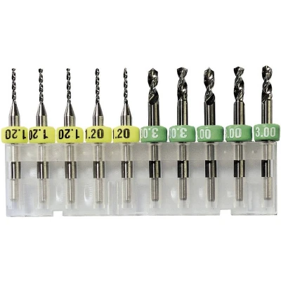 Afbeelding van Bungard 81008 Printplaatboorset Inhoud: 10 set(s)