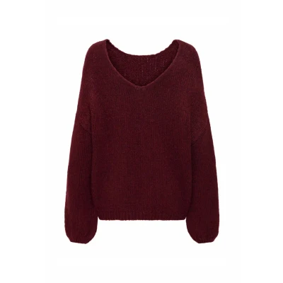 Afbeelding van JDY Jdydinea Reversible NOOS Trui, Dames, Maat: XS, Cabernet