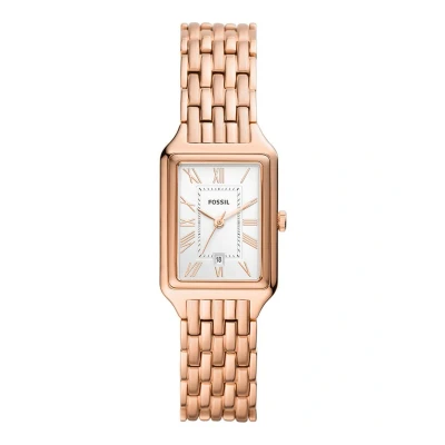 Afbeelding van Fossil Raquel Horloge Rose goldcoloured, Dames, Maat: One Size, gold coloured