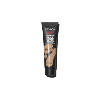 Image de Revlon ColorStay Full Cover Fond de Teint Couvrant Imperfections Maquillage Couvrance optimale et fini mat Résite à Toutes Épreuves Effet Seconde Peau 30ml N310 Warm Golden
