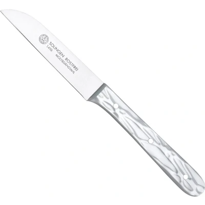 Afbeelding van RÖR Solingen Schilmes Recht RVS Lemmet 7.5 cm Heft Parelmoer