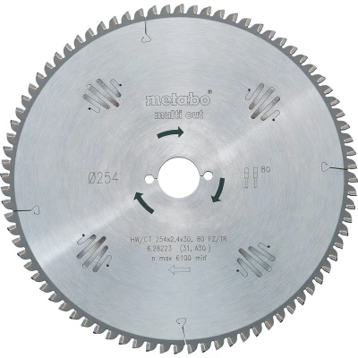 Afbeelding van Metabo 628073000 Cirkelzaagblad 160 mm 1 stuk(s)