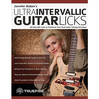 Afbeelding van Jennifer Batten&#039;s Ultra Intervallic Guitar Licks