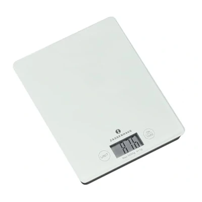 Afbeelding van Zassenhaus Digitale Keukenweegschaal Balance, Wit