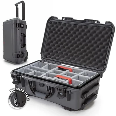 Afbeelding van Nanuk 935 Case w/padded divider Graphite
