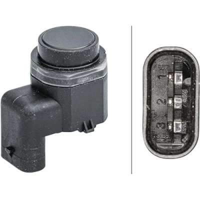 Afbeelding van HELLA 6PX 358 141 541 Parkeersensoren RENAULT: LAGUNA 3, TRAFIC 2 Bus, Kasten