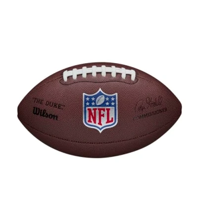 Afbeelding van Wilson NfL Duke Replica Football Nieuw Model Rugbybal Bruin American