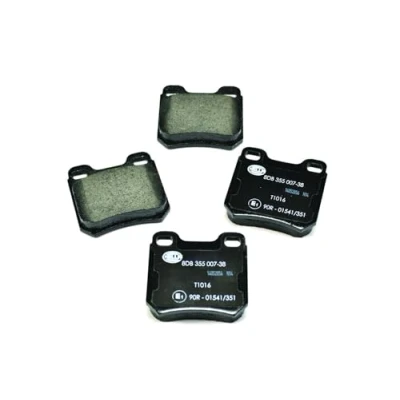 Afbeelding van HELLA 8DB 355 007 381 Remblokkenset Niet geschikt voor slijtage waarschuwingscontact OPEL: Vectra B Saloon, Senator B, Omega Saloon