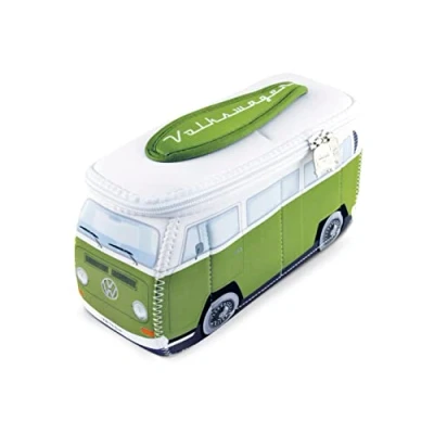Afbeelding van Brisa VW Collection Volkswagen T2 Bulli Bus 3D universele reiscultuur make up, Groen,