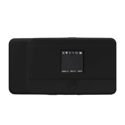 Afbeelding van kwmobile mifi hoesje geschikt voor TP Link M7350 4G hoes Silicone router case Mobiele wifi beschermhoes in zwart