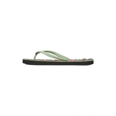 Afbeelding van Superdry LOGO Vegan FLIP Flops Teensandalen, Dames, Maat: 36 37, Orange tropic aop Rubber/ textiel