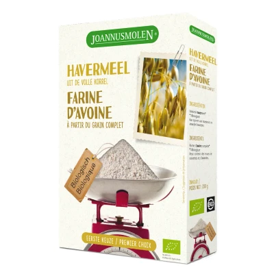 Afbeelding van Joannusmolen Biologisch Havermeel 200GR