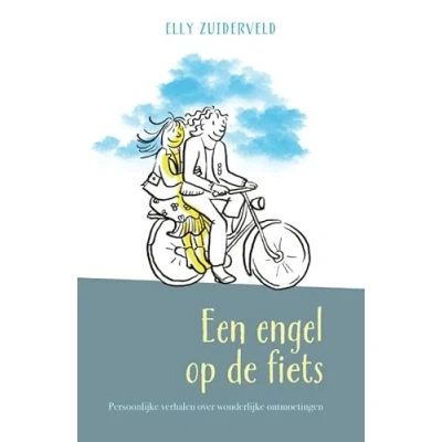 Afbeelding van Een engel op de fiets