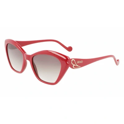 Afbeelding van Schmetterlingsförmige Acetat Sonnenbrille LJ756S Damen