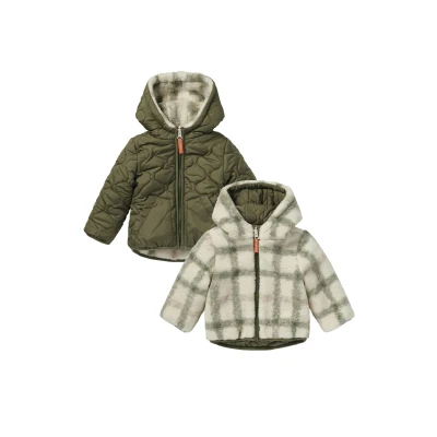 Afbeelding van Noppies Jacket Reversible Galar Jongens Jas Maat 92