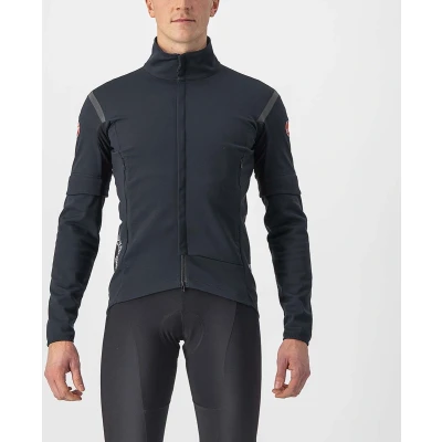 Afbeelding van Fietsjas Castelli Perfetto Ros 2 Convertible maat L Zwart