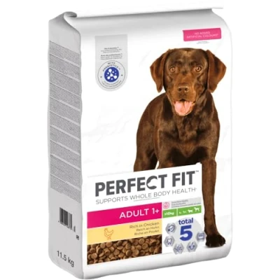 Afbeelding van 2x11,5kg Adult 1+ Voor Honden &gt;10kg Perfect Fit Hondenvoer