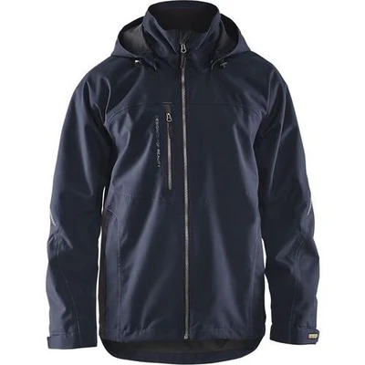 Image de Veste hardshell marine foncé/noir