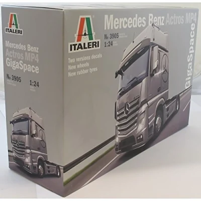 Afbeelding van Italeri 510003905 Mercedes Benz Actros MP4 Gigaspace Vrachtwagen (bouwpakket) 1:24