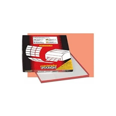 Afbeelding van Markin Copiatabu Permanente acryl kleeflaag wit 105 x 36 mm 70 g/m² 1600 etiket(ten) (100 vel(len) 16) etiketten