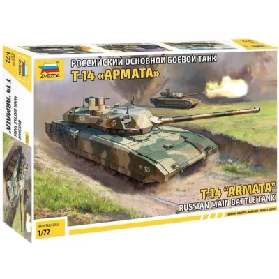 Afbeelding van Zvezda T 14 Armata (Zve5056) modelbouwsets, hobbybouwspeelgoed voor kinderen, modelverf en accessoires