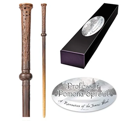 Afbeelding van Noble Collection Harry Potter Professor Pomona Sprout / Stronk Toverstaf Toverstok Replica