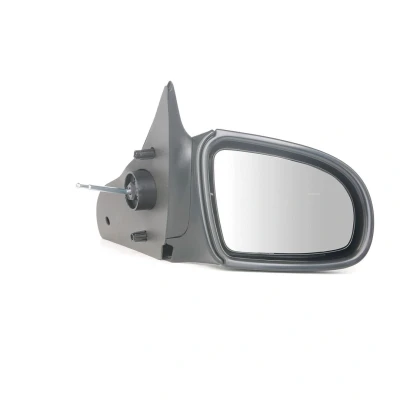 Afbeelding van Buitenspiegel Tyc 325 0021 rechts Zwart Instellen: stangen, Bol vormig OPEL: Corsa B Hatchback