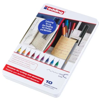 Image de edding Feutres 10 pcs Multicolore 55