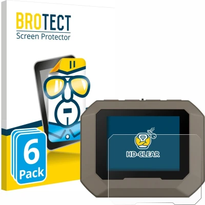 Afbeelding van BROTECT Screenprotector voor Garmin Xero C1 Pro Folie Beschermfolie transparant (6 Stuks)