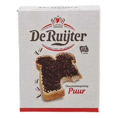 Afbeelding van De Ruijter Chocoladehagel puur 1,5kg