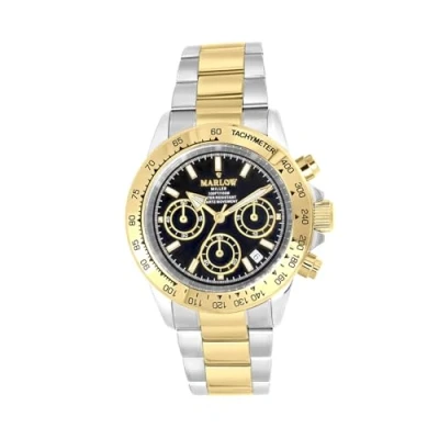 Afbeelding van Marlow Miller horloge met bicolor band en kast