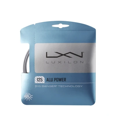 Afbeelding van Luxilon Alu Power 125 Bespanning Silver Zilver Accessoires