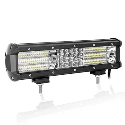 Afbeelding van Willpower Ledstrip, 12 inch, 330 W, led bar, spot en overstroming, V, 24 lichtstrip, waterdicht, IP67, 6000 K, wit, voor 4 x 4, auto, vrachtwagen, tractor, quad, boot, offroad
