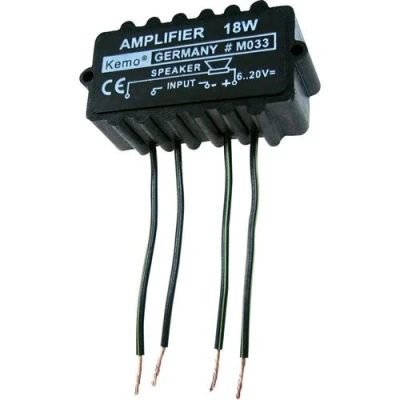 Image de Module amplificateur Kemo (kit monté) 6 20 V/DC Puissance de sortie: 18 W 1 pc(s)