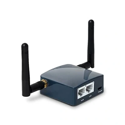 Image de Mini routeur de voyage GL.iNet GL AR300M16 Ext avec antenne externe 2dbi, pont répéteur, 300 Mbps haute performance, 16 Mo