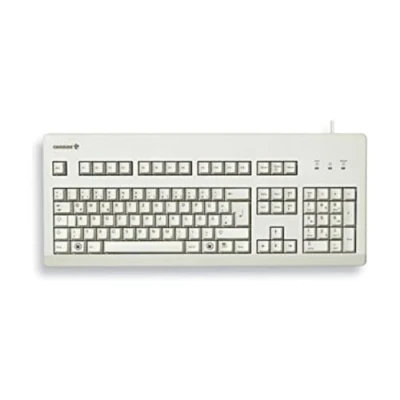 Afbeelding van Mechanisch toetsenbord met snoer Cherry G80 3000 lichtgrijs azerty